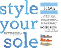 Toms Shoes Coupon Code 2011 on Toms Style Your Sole At Nordstroms   Get Toms Shoes   Toms Coupon Code